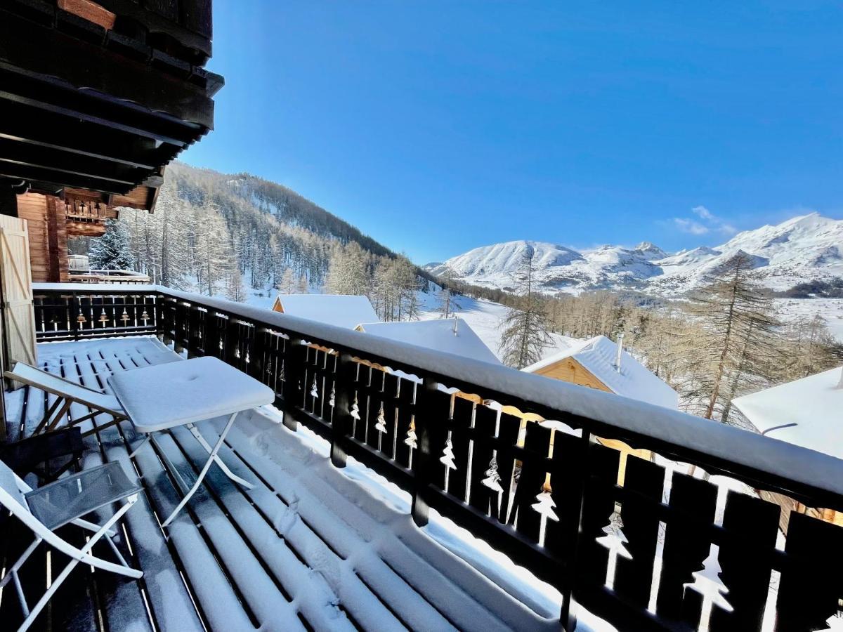 Chalet Aneloup Vue D'Exception A La Joue Du Loup Saint-Étienne-en-Dévoluy Kültér fotó