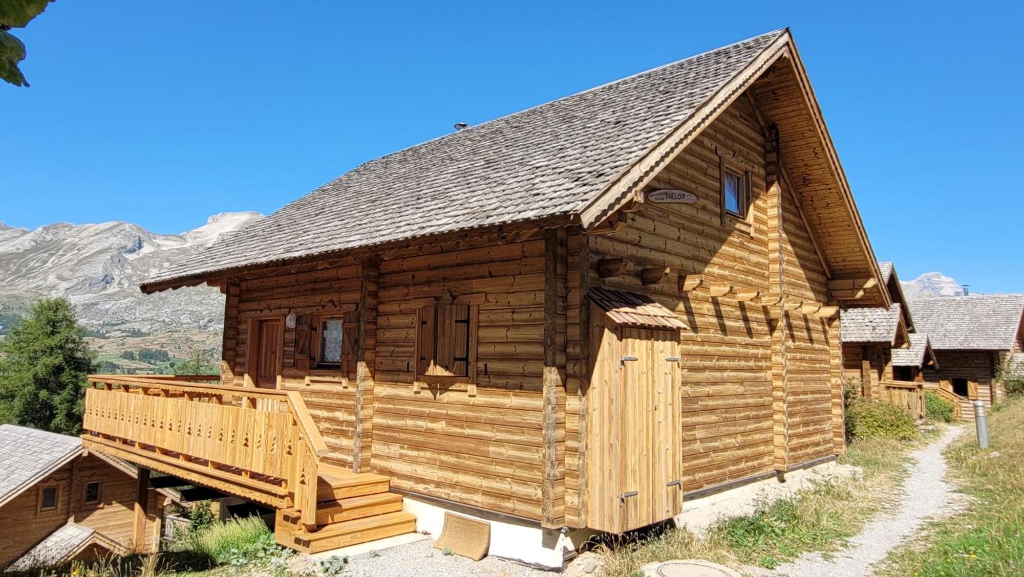 Chalet Aneloup Vue D'Exception A La Joue Du Loup Saint-Étienne-en-Dévoluy Kültér fotó